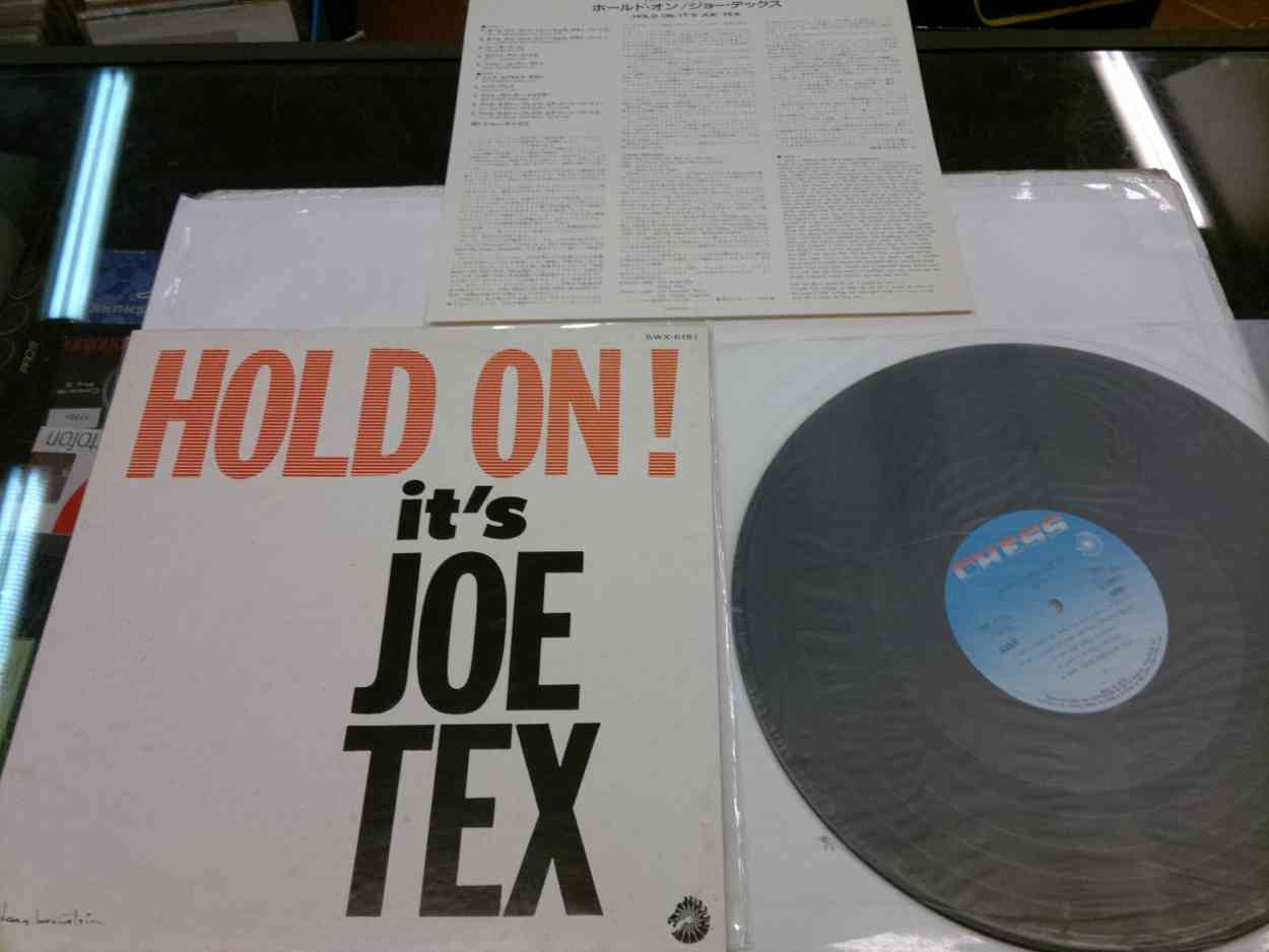 JOE TEX - HOLD ON ITS JOE TEX - JAPAN - Kliknutm na obrzek zavete